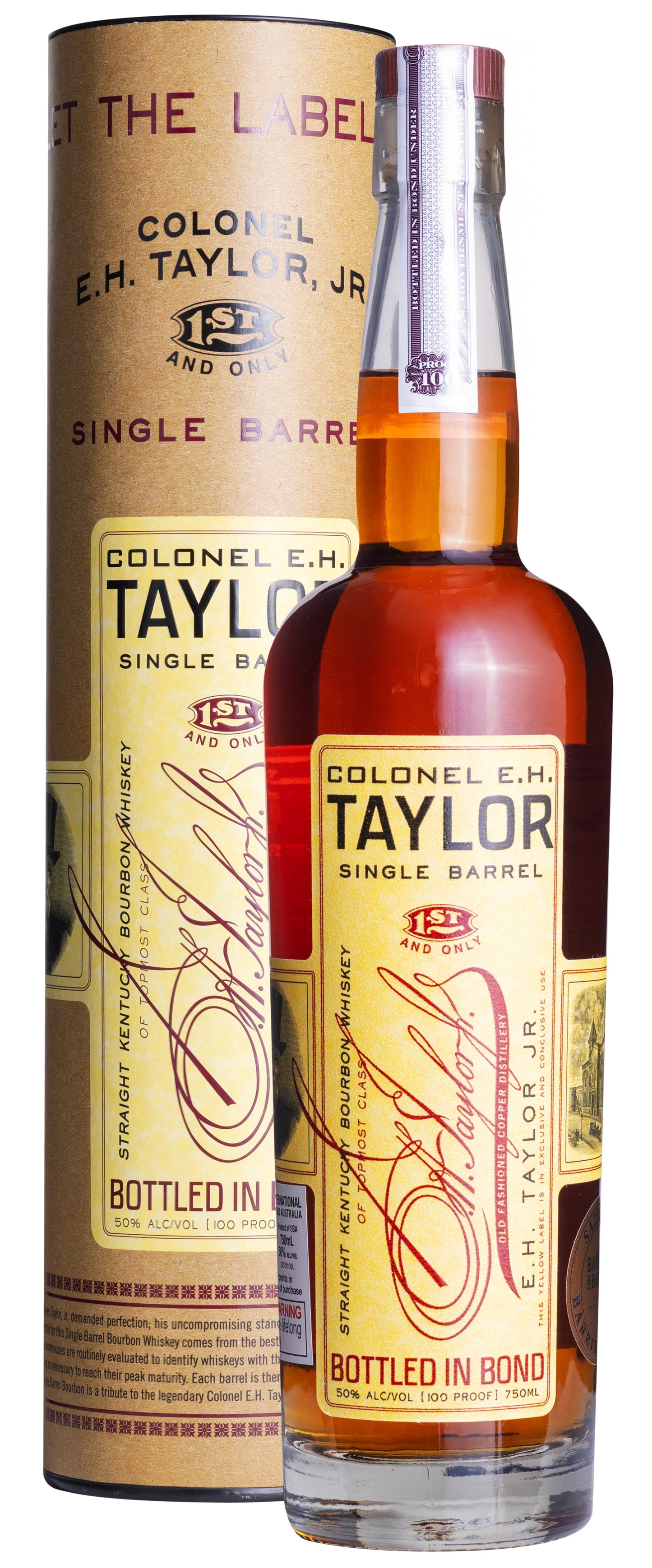 E.H. Taylor Single Barrel Dark Oak & Burnt Toffee Bourbon 750ml-Spirits-Buffalo Trace Distillery-Premium Wine & Spirits-Barrel & Batch Online Liquor