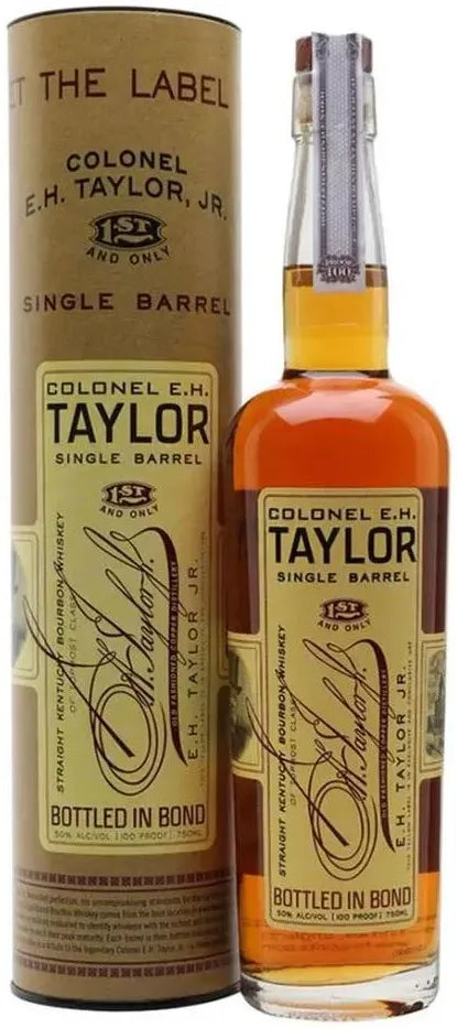 E.H. Taylor Single Barrel Bourbon Whiskey 750ml-Spirits-Buffalo Trace Distillery-Afterpay-Alcohol-Delivery-Barrel-and-Batch-