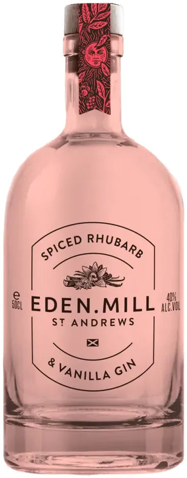 Eden Mill Spiced Rhubarb & Vanilla Gin 500ml-Spirits-Eden Mill-Afterpay-Alcohol-Delivery-Barrel-and-Batch-