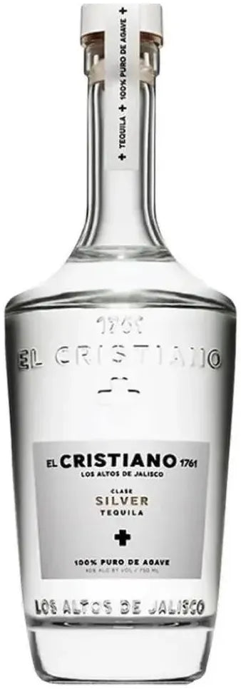 El Cristiano Blanco Tequila 750ml-Spirits-El Cristiano-Afterpay-Alcohol-Delivery-Barrel-and-Batch-