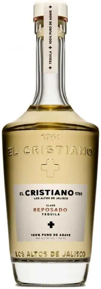 El Cristiano Reposado Tequila 750ml-Spirits-El Cristiano-Afterpay-Alcohol-Delivery-Barrel-and-Batch-