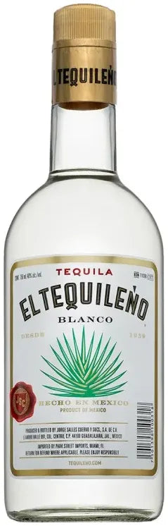 El Tequileño Blanco Tequila 250ml