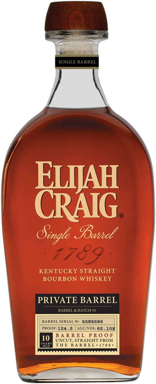 Elijah Craig Barrel & Batch Single Barrel #1