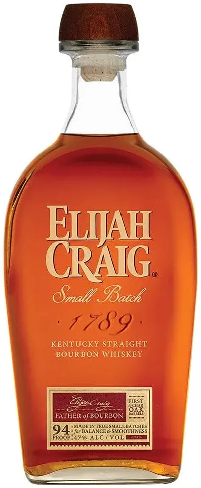 Buy Heaven Hill Distillery Elijah Craig Small Batch Bourbon Whiskey 40% 700ml Online at Barrel and Batch