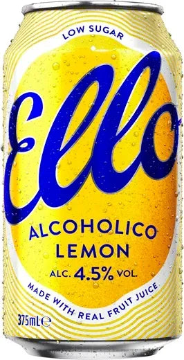 Ello Alcoholic Lemon & Soda 4.5% 24 Pack Cans 375ml | Barrel & Batch
