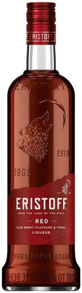 Eristoff Red Sloe Berry Vodka Liqueur 1L-Spirits-Eristoff-Afterpay-Alcohol-Delivery-Barrel-and-Batch-