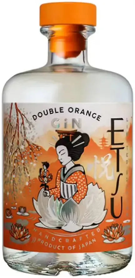 Etsu Double Orange Japanese Gin 700ml-Spirits-Etsu-Afterpay-Alcohol-Delivery-Barrel-and-Batch-