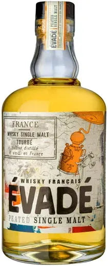 Evade Single Malt Peated French Whisky 700ml-Spirits-Evade-Afterpay-Alcohol-Delivery-Barrel-and-Batch-
