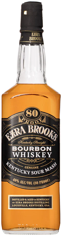 Ezra Brooks Kentucky Straight Bourbon Whiskey 750ml