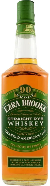 Ezra Brooks Straight Rye Whiskey 700ml
