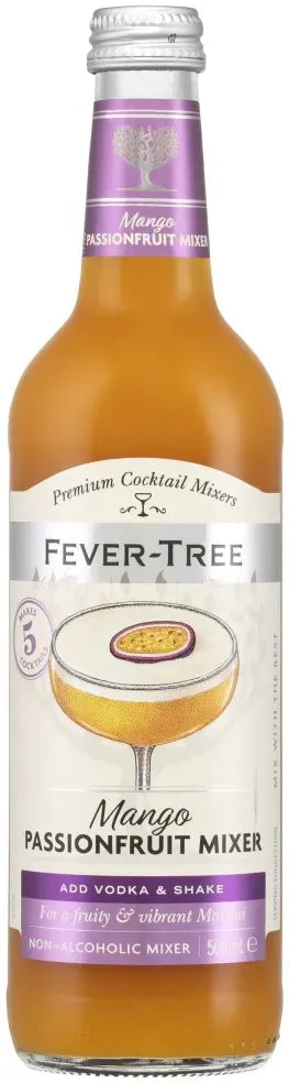 Fever Tree Mango Passionfruit Mix 500ml-Mixers-Fever Tree-Afterpay-Alcohol-Delivery-Barrel-and-Batch-