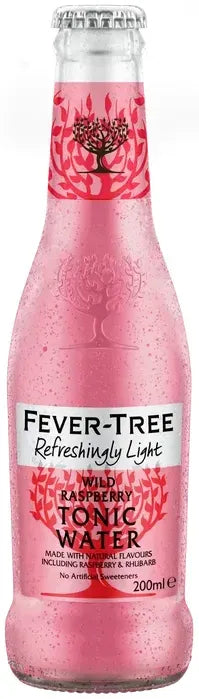 Fever Tree Wild Raspberry Tonic Water 200ml-Cocktail Mixes-Fever Tree-Afterpay-Alcohol-Delivery-Barrel-and-Batch-