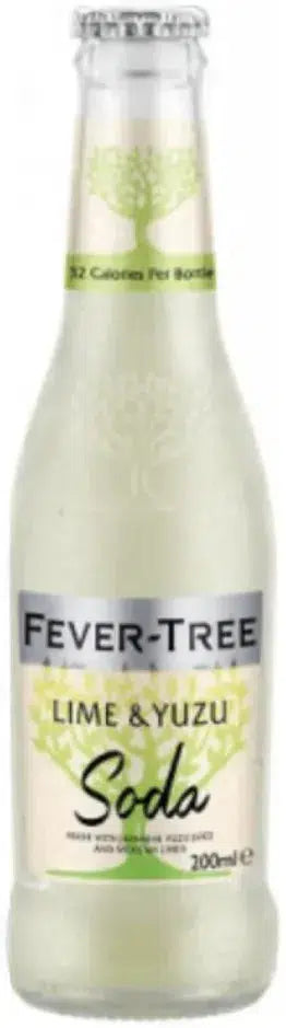 Fever Tree Yuzu Lime Soda 200ml-Non-Alcoholic-Fever Tree-Afterpay-Alcohol-Delivery-Barrel-and-Batch-
