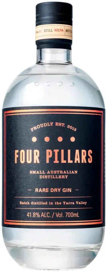 Four Pillars Rare Dry Gin 700ml-Spirits-Four Pillars-Afterpay-Alcohol-Delivery-Barrel-and-Batch-