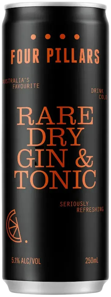 Four Pillars Rare Dry Gin & Tonic 250ml
