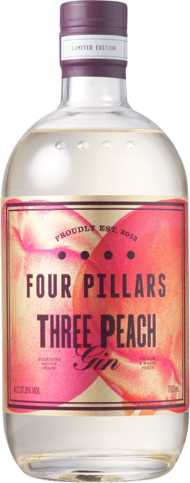 Four Pillars Three Peach Gin 700ml | Barrel & Batch