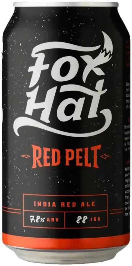 Fox Hat Red Pelt IRA 375ml-Beer-Fox Hat-Afterpay-Alcohol-Delivery-Barrel-and-Batch-