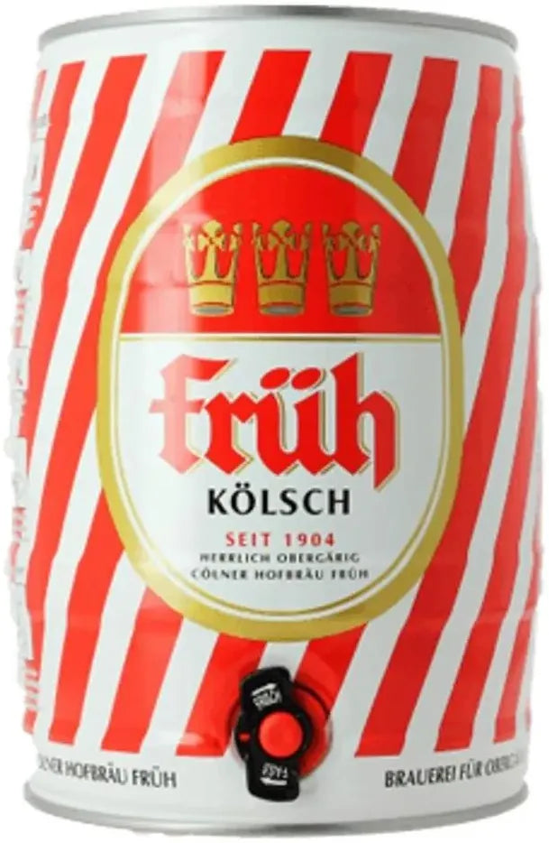 Fruh Kolsch Mini Keg 5L-Beer-Fruh-Afterpay-Alcohol-Delivery-Barrel-and-Batch-