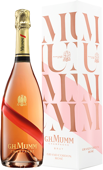 Mumm Grand Cordon Rose NV Champagne & Gift Box 750ml