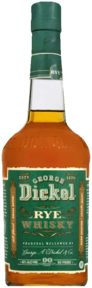 George Dickel Rye Whiskey 750ml-Spirits-George Dickel-Afterpay-Alcohol-Delivery-Barrel-and-Batch-