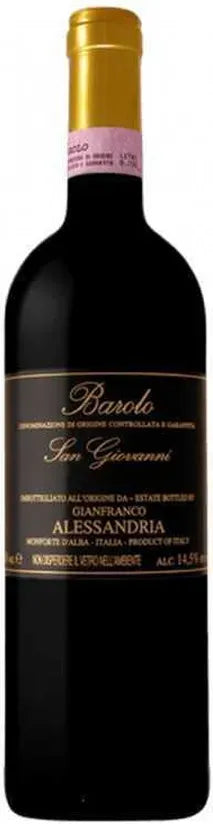 Gianfranco Alessandria Barolo 'San Giovanni' DOCG 2019 750ml-Wine-Gianfranco Alessandria-Afterpay-Alcohol-Delivery-Barrel-and-Batch-