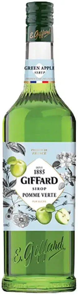 Giffard Green Apple Syrup 1L-Non-Alcoholic-Giffard-Afterpay-Alcohol-Delivery-Barrel-and-Batch-