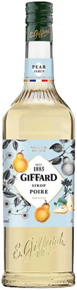 Giffard Pear Syrup 1L-Non-Alcoholic-Giffard-Afterpay-Alcohol-Delivery-Barrel-and-Batch-