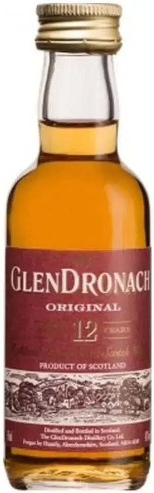 Glendronach 12 Year Old Single Malt Scotch Whisky 50ml-Spirits-Glendronach-Afterpay-Alcohol-Delivery-Barrel-and-Batch-