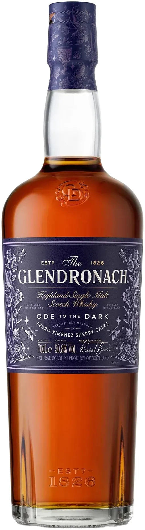 Glendronach Ode To The Dark PX Sherry Cask Single Malt Scotch Whisky 700ml | Barrel & Batch