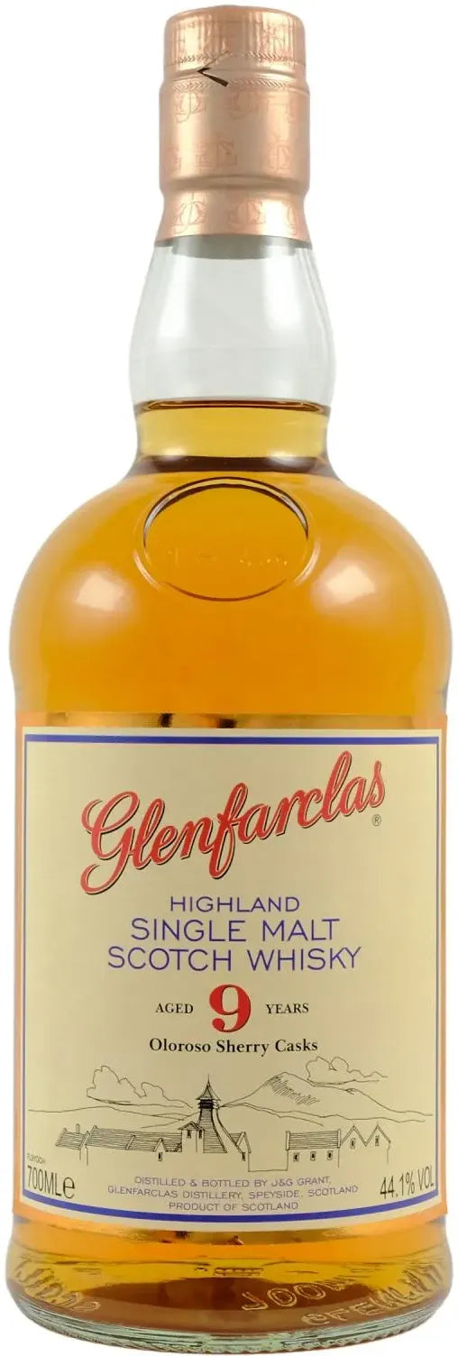 Glenfarclas 9 Years Old Oloroso Sherry Cask Single Malt Scotch Whisky 700ml | Barrel & Batch