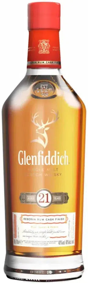 Glenfiddich 21 Year Old Gran Reserva Single Malt Scotch Whisky 700ml-Spirits-Glenfiddich-Afterpay-Alcohol-Delivery-Barrel-and-Batch-