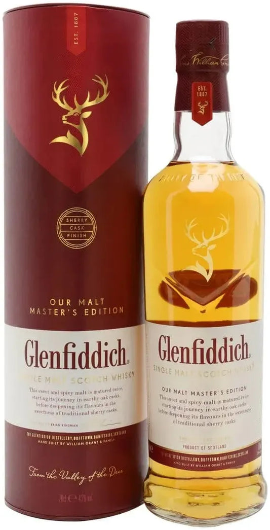 Glenfiddich Malt Masters Single Malt Scotch Whisky 700ml-Spirits-Glenfiddich-Afterpay-Alcohol-Delivery-Barrel-and-Batch-