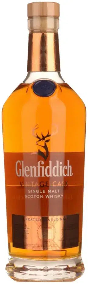 Glenfiddich Vintage Cask Single Malt Scotch Whisky 700ml-Spirits-Glenfiddich-Afterpay-Alcohol-Delivery-Barrel-and-Batch-