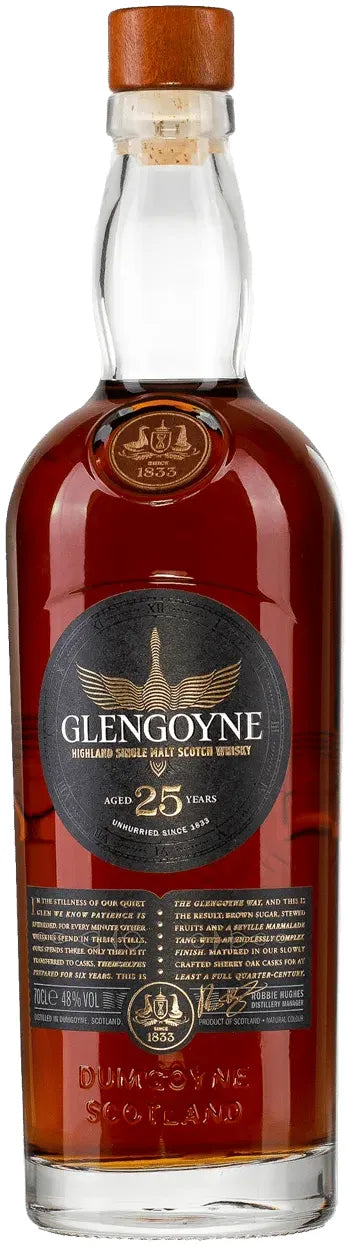 Glengoyne 25 Year Old Single Malt Scotch Whisky 700ml