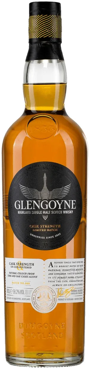Glengoyne Cask Strength Single Malt Scotch Whisky 700ml