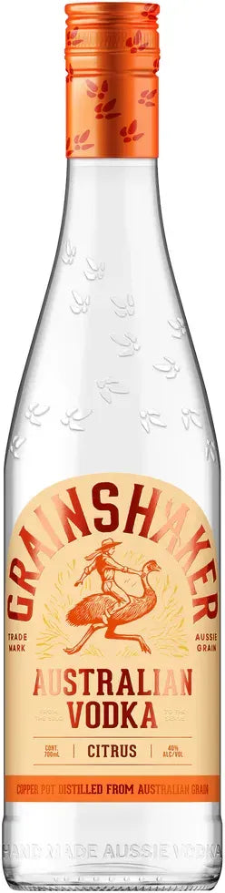 Grainshaker Citrus Vodka 700ml-Spirits-Grainshaker-Afterpay-Alcohol-Delivery-Barrel-and-Batch-