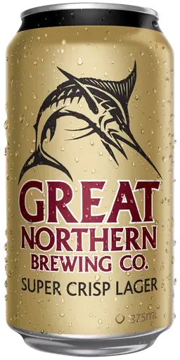 Great Northern Brewing Co Super Crisp Lager 3.5% 30 Pack Cans 375ml