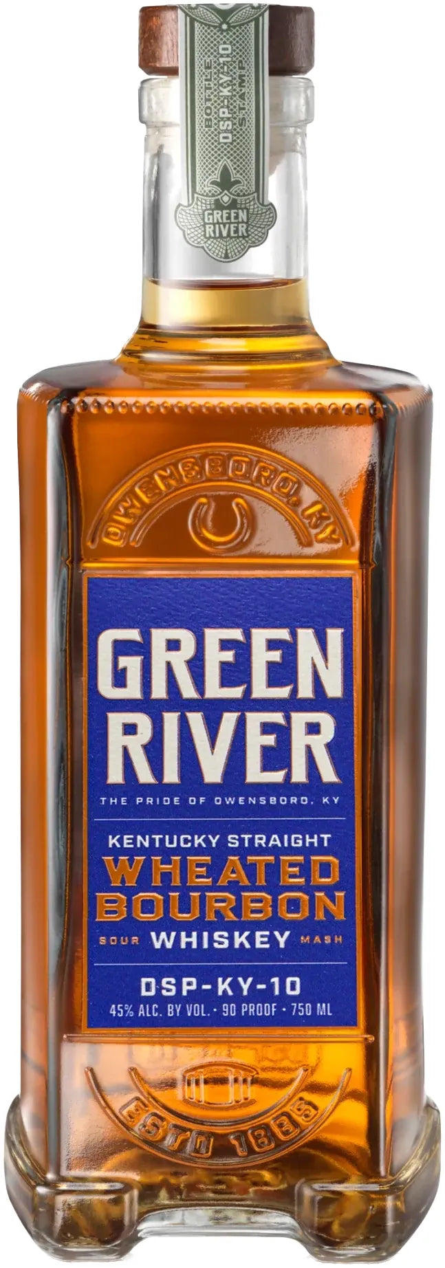 Green River Wheated Kentucky Bourbon 750ml-Spirits-Green River-Afterpay-Alcohol-Delivery-Barrel-and-Batch-