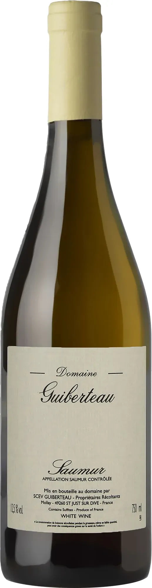 Guiberteau Blanc Le Bourg 2021 750ml-Wine-Guiberteau-Afterpay-Alcohol-Delivery-Barrel-and-Batch-