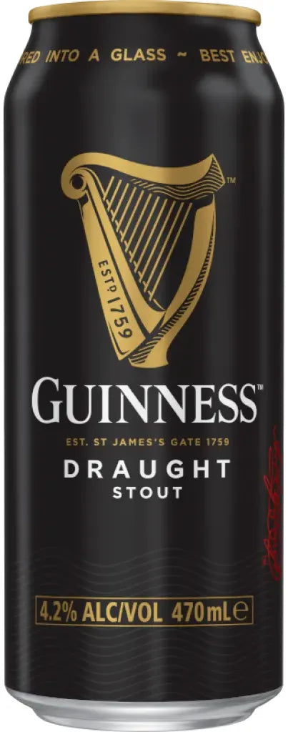 Guinness Draught 470ml-Beer-Guinness-Afterpay-Alcohol-Delivery-Barrel-and-Batch-