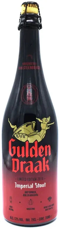 Gulden Draak Imperial Stout 750ml-Beer-Gulden Draak-Afterpay-Alcohol-Delivery-Barrel-and-Batch-