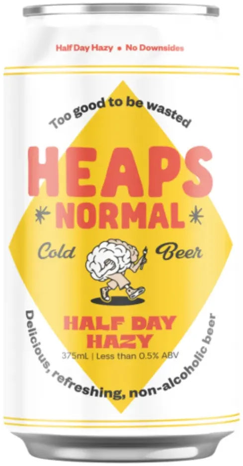 Heaps Normal Half Day Hazy 375ml-Beer-Heaps Normal-[afterpay_alcohol_delivery]-[buy_spirits_online]-[buy_wine_online]-Barrel & Batch