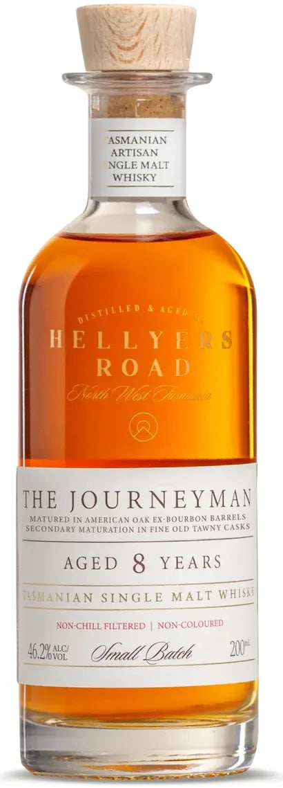 Hellyers Road Distillery 8 Years Old Journeyman Tasmanian Single Malt Whisky 200ml | Barrel & Batch