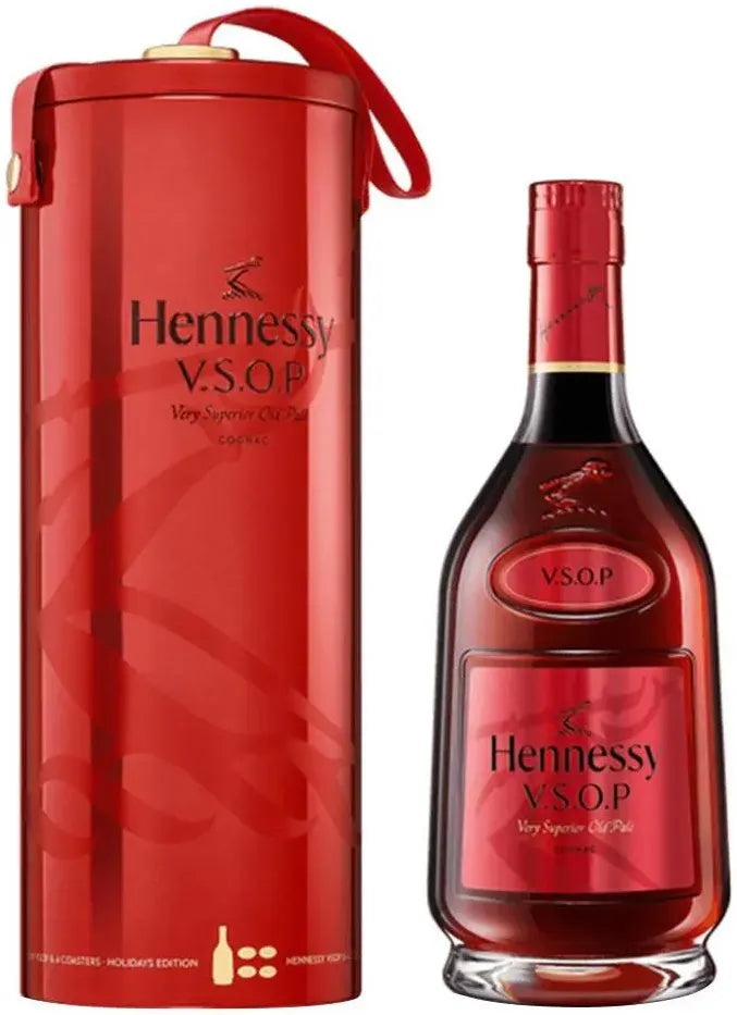 Hennessy Holiday Edition VSOP Cognac Gift Tin 700ml-Spirits-Hennessy-Afterpay-Alcohol-Delivery-Barrel-and-Batch-