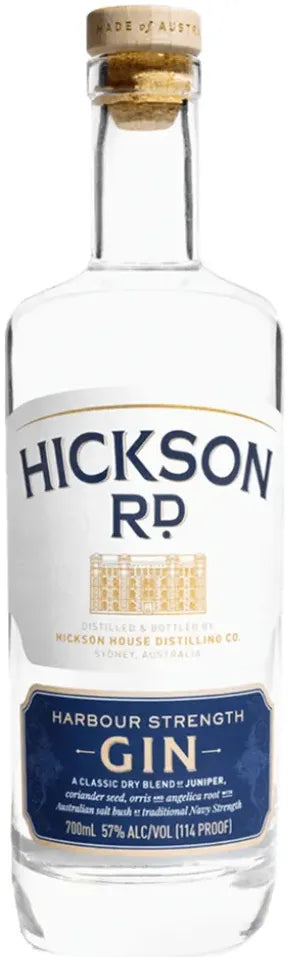 Hickson House Harbour Strength Gin 700ml-Spirits-Hickson House-Afterpay-Alcohol-Delivery-Barrel-and-Batch-