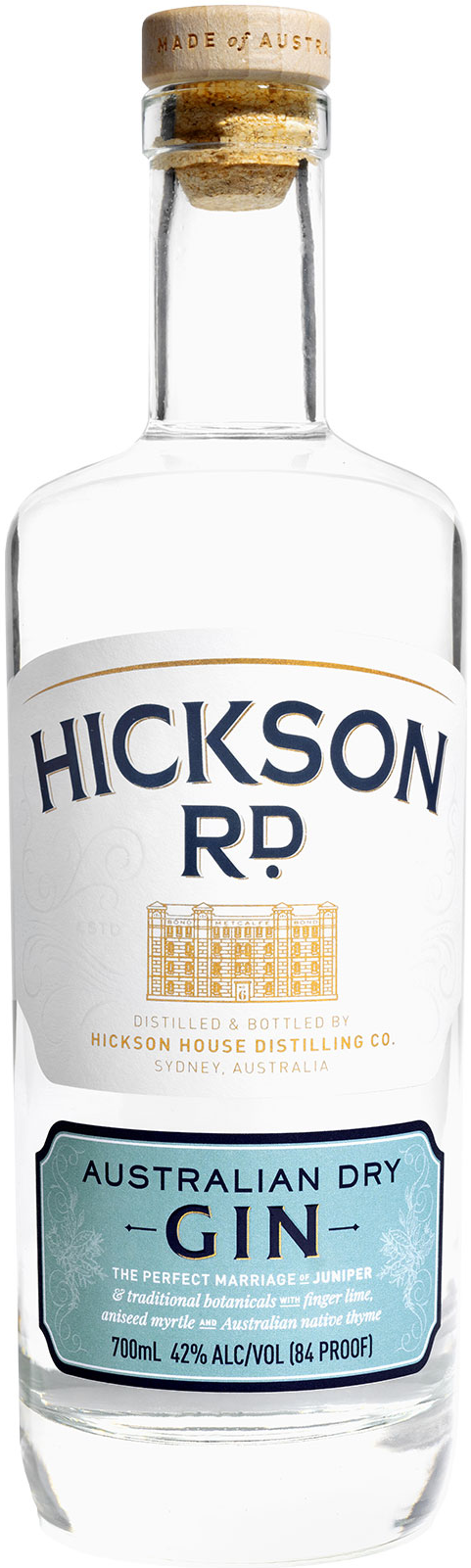 Hickson Rd. Australian Dry Gin 700ml