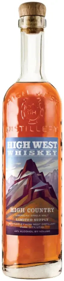 High West High Country Single Malt American Whiskey 750ml-Spirits-High West-Afterpay-Alcohol-Delivery-Barrel-and-Batch-
