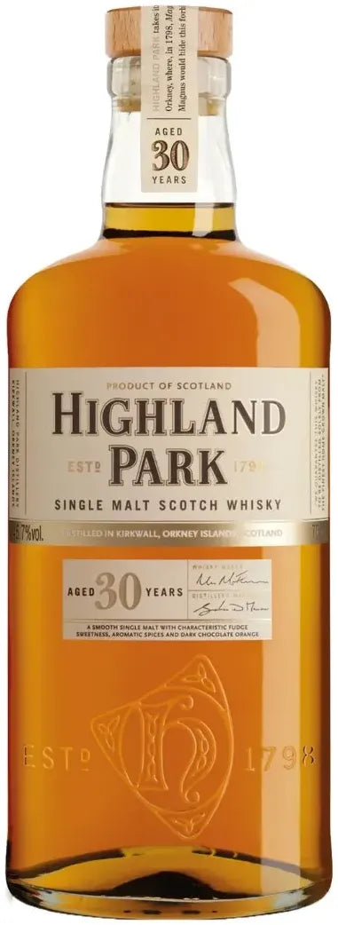 Highland Park 30 Year Old Single Malt Whisky 700ml-Spirits-Highland Park-Afterpay-Alcohol-Delivery-Barrel-and-Batch-