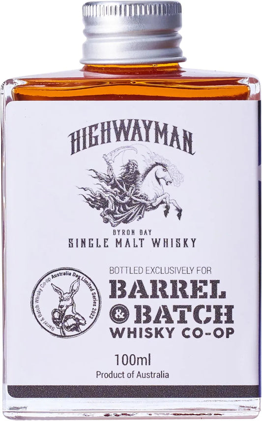 Highwayman Celebration Set 2022 Peated Single Malt Whisky 100ml-Spirits-Highwayman-Afterpay-Alcohol-Delivery-Barrel-and-Batch-