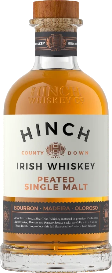 Hinch Peated Single Malt Irish Whiskey 700ml | Barrel & Batch